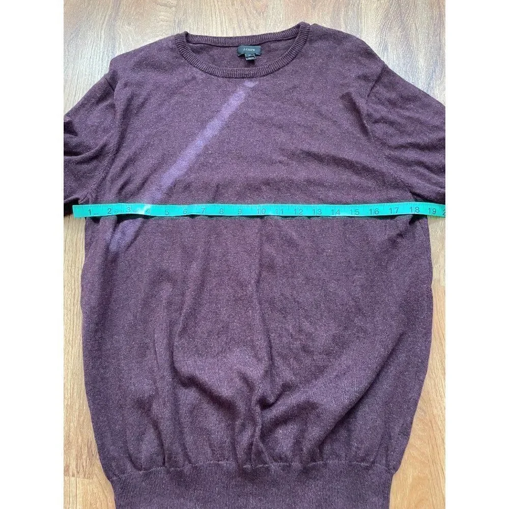 J.‎ Crew womens eggplant purple long sleeve sweater - Medium